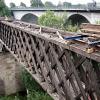 Was für ein imposantes Bauwerk, die König-Ludwig-Brücke in Kempten, die über die Iller führt. Jetzt muss das gute Stück saniert werden. 	