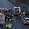 Ein schwerer Unfall hat sich am Montag auf der B17 bei Kleinaitingen ereignet. 