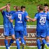 Der FV Illertissen beim 2:0-Sieg gegen Wacker Burghausen. Am Wochenende kommt ein vermeintlich leichterer Gegner. 	