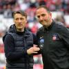 Niko Kovac (l) und Frank Schmidt kennen sich bereits seit 2019.