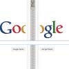 Ein Google Doodle für den Erfinder des Reißverschlusses.