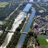 Viel Grün soll im künftigen Baugebiet am Gersthofer Mühlängerle (rechts oben) erhalten bleiben.