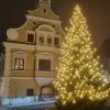 Auch in Zeiten der Energiekrise wird der Friedberger Weihnachtsbaum leuchten - allerdings nicht so lange wie in den Vorjahren.  Die Stadt muss Strom sparen. 