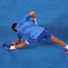 Novak Djokovic hat Probleme mit dem linken Oberschenkel.
