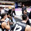 Die erste Ulmer Auszeit im Spiel gegen die Eisbären Bremerhaven gab es im ersten Viertel, nachdem die Ulmer Basketballer von Trainer Thorsten Leibenath eine Sieben-Punkte-Führung verspielt hatten. 	