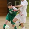 Die U15-Junioren des TSV Nördlingen (im grünen Trikot Kevin Welz) wurden beim eigenen Futsalturnier Sechster.
