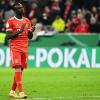 Bayerns Sadio Mané reagiert nach dem Spiel.