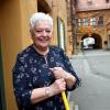 Christine Thoma ist eine der rund 150 Bewohner der Fuggerei.