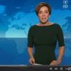 In der ARD musste eine Tagesschau abgebrochen werden. Simone von Stosch brach ihren Vortrag ab.