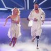 Der ehemalige Paralympics-Sportler Heinrich Popow und die Profitänzerin Katrhin Menzinger in der RTL-Tanzshow "Let's Dance".