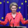 Kommissionschefin Ursula von der Leyen stimmt versöhnliche Töne im Streit um die Impfmittel-Bestellung an.