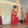 Die Jomdance-Bühnentänzerinnen Karima, Inci und Mona mit ihrem orientalischen Tanz Sawat el Hob bei der Benefiz-Show für „Thannhausen hilft“. 