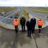 Eröffneten offiziell den sechsspurigen Abschnitt der A8 zwischen Ulm und Hohenstadt (von links): Christine Baur-Fewson, Direktorin der Autobahn GmbH Niederlassung Südwest, OB 
Gunter Czisch, Verkehrsminister Winfried Hermann, Staatssekretär 
Steffen Bilger und 
Anne Rethmann, Geschäftsführerin Finanzen der Autobahn GmbH.