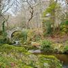 Die "Foley's Bridge" im Tollymore Forest Park: Sie führt über den Fluss Shimna. Hier wurde eine Szene aus "Dungeons & Dragons" gedreht.