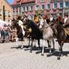 Perfektes Sommerwetter beim großen Frundsberg-Festumzug.