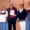 Ehrungen beim Liederkranz Ettringen. Auf dem Foto (von links): Richard Hoffmann, Irmgard Ressel, Thomas Müller, Christel Holdenried, und Christa Stiegeler. 