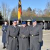 Bei der Kommandoübergabe (von links) am Bwk: Dr. Hans-Ulrich Holtherm, Dr. Stephan Schoeps und Dr. Ralf Hoffmann.  	