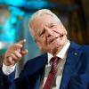 Der ehemalige Bundespräsident Joachim Gauck war am Mittwochabend zu Gast bei "Augsburger Allgemeine Live".