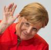 Ich bin dann mal weg... Bundeskanzlerin Angela Merkel verabschiedet sich.