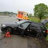 Im Regen ist auf der A7 bei Illertissen ein Unfall passiert.