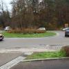 Freie Fahrt am Kreisverkehr in Oberach: Seit Mittwochmorgen ist die Sperrung dort aufgehoben.
