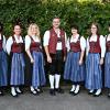 Mitgliederversammlung des Musikvereins Breitenthal: Unser Bild zeigt von links: Birgit Dietrich, Birgit Lecheler, Lisa Doll, Robert Schwärzle, Katharina Föhr, Melanie Deschelmayer und Nicole Reisch. 	