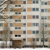 Die Fassade eines Hochhauses in München. Die BayernLB verkauft ihre Immobilientochter GBW.