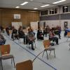 Die Bürgerversammlung in Tiefenbach fand in der modernisierten Gemeindehalle statt. Anders als sonst kamen nur etwa 30 Zuhörer, Fragen wurden keine gestellt. 	 	

