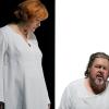 Stephen Gould als Tristan und Catherine Foster als Isolde bei Proben in Bayreuth.