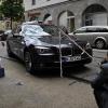 Gaucks Wagen in Unfall verwickelt