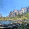 Der Yosemite-Nationalpark gehört zu den ältesten Naturschutzgebieten der USA. Besonderes Highlight: Das Yosemite Valley, ein 13 Kilometer langes Gletschertal.