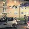 Tödliches Feuer: In diesem Gebäude in Oberhausen ist in der Nacht zum Montag ein 72-Jähriger gestorben. 