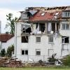 Im Mai 2015 fegte ein Tornado über Stettenhofen hinweg und zerstörte zahlreiche Gebäude. 