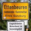 An der Kreuzung zur Burgauer Straße in Ettenbeuren kam es zum Unfall. 
