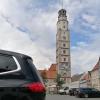 Aktuell dürfen an den Wochenenden keine Autos auf dem Lauinger Marktplatz parken.	