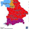 Der Deutsche Wetterdienst warnt weiter vor Starkregen und Dauerregen in Bayern.