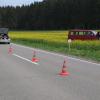 Ein schwerer Verkehrsunfall hat sich zwischen Eppisburg und Binswangen ereignet. Zwei Autofahrer erlitten dabei Verletzungen.