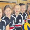 Für die weibliche D-Jugend des TSV Neuburg traten bei der oberbayerischen Meisterschaft (von links) Jessica Heinzel, Paula Fölsing, Marieke Landwehr, Edona Arifi, Filiz Yilmaz und Bircan Arda an. 