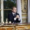 Notre-Dame solle innerhalb der nächsten fünf Jahre wieder aufgebaut werden und dann noch schöner sein als vorher, sagte Macron in einer TV-Ansprache.