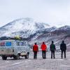 Das Ziel im Blick: der Ojos del Salado in Chile.