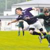 Abgestürzt sind Sebastian Hofmiller und der TSV Dinkelscherben im letzten Heimspiel dieser Saison. Gegen den TSV Marktoberdorf gab es eine 0:3-Niederlage. 