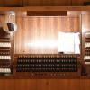 Die Register der frisch restaurierten Steinmeyer- Orgel im Kongress am Park.