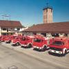 Das alte Gersthofer Feuerwehrhaus befand sich an der Bürgermeister-Langhans-Straße mitten im Wohngebiet. Nach dem Umzug in den Neubau wurde es abgerissen und ein Parkplatz angelegt.