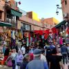 In den Souks von Marrakesch ist das Gewühl an Menschen oft schier undurchdringlich. 