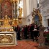 Bereits zum 39. Mal trafen sich schwäbische Musikanten und Sänger zum Mariensingen in der Kirchhaslacher Wallfahrtskirche Maria Himmelfahrt. 	