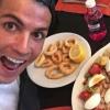 Lecker Fisch, Ei und Avocado! Cristiano Ronaldo überlässt auch beim Essen nichts dem Zufall.