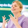 Die Chefin der Grünen-Landtagsfraktion Katharina Schulze ist dafür, ein Verbot der AfD zu prüfen.