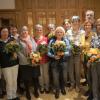 Beim Jahrestreffen des St.-Afra-Hospizes wurden viele ehrenamtliche Hospizhelferinnen aus dem Kreis Aichach-Friedberg für ihr langjähriges Engagement geehrt. 	
