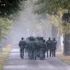 Spurensuche im Nebel: Am 28. Oktober 2011 wurde der Polizist Mathias Vieth in Augsburg erschossen, nach einer Verfolgungsjagd vom Kuhsee über das Hochablass-Wehr bis in den Stadtwald.