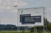Geworben wird für das Gewerbegebiet am Flughafen Augsburg. 